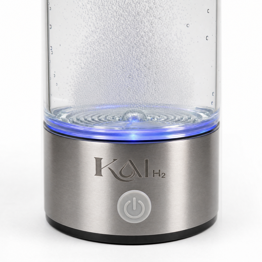 The Kai-H2 base with the LED ring lit